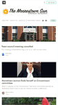 Mobile Screenshot of moorestownsun.com